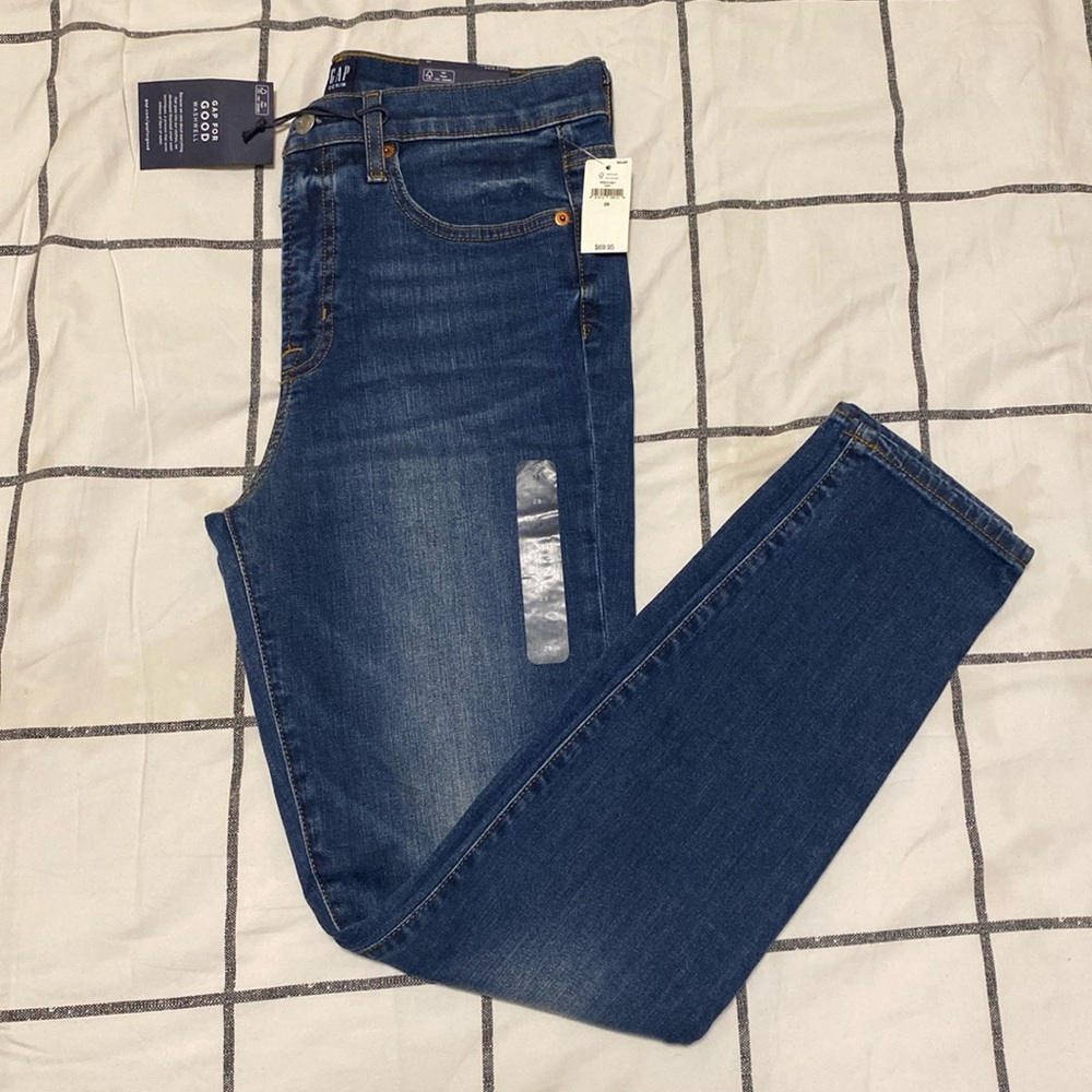 High Rise True Skinny